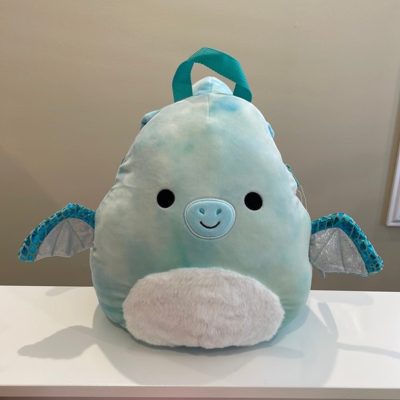 NWT 12” Shantira the Pterodactyl Squishmallow Backpack - Picture 2 of 6